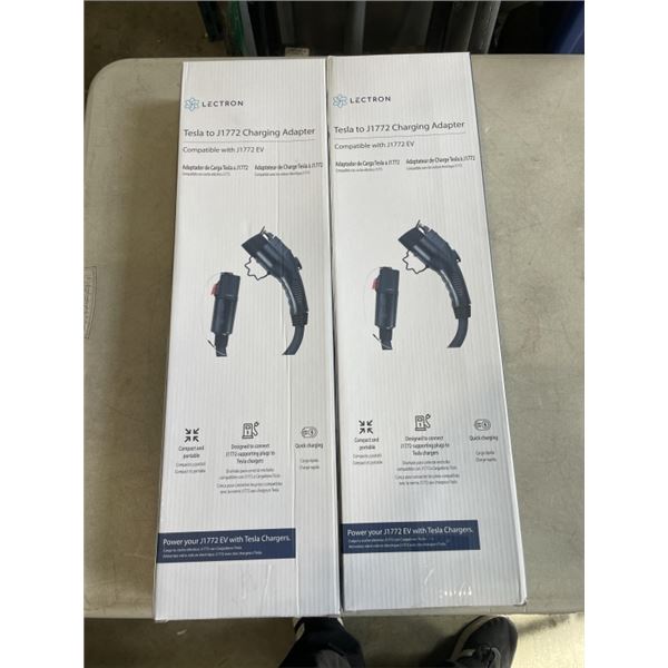 2  LECTRON TESLA TO J1772 CHARGING ADAPTORS