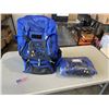 Image 1 : 2 NEW BASEBALL / SPORTS BACKPACKS WITH SHOE COMPARTMENT, REMOVEABLE PATCH