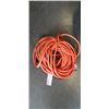 Image 1 : AS NEW 100FT INDOOR OUTDOOR HEAVY DUTY LIGHTED 3 WIRE GROUNDED EXTENSION CORD,ORANGE, 10AWG