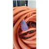 Image 2 : AS NEW 100FT INDOOR OUTDOOR HEAVY DUTY LIGHTED 3 WIRE GROUNDED EXTENSION CORD,ORANGE, 10AWG