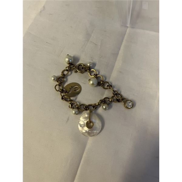 VINTAGE LINKS BRACELET W/ CHARMS