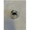 Image 4 : STERLING SILVER W/ LAPIS LAZULI STONE RING, MARKED STERLING SIZE 7.5