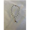 Image 1 : STERLING SILVER W/ GENUINE PEARLS BRACELET
