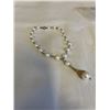 Image 2 : STERLING SILVER W/ GENUINE PEARLS BRACELET