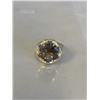 Image 3 : STERLING SILVER W/ SMOKEY TOPAZ RING, SIZE 6.5