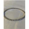 Image 3 : HINGED STERLING SILVER BANGLE, MARKED 925