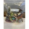 Image 1 : LARGE BAG OF MISC JEWELRY, BEADS AND PARTS