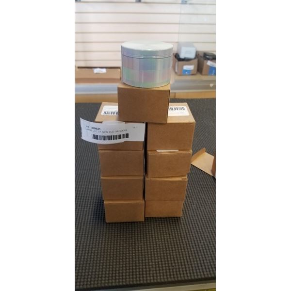 LARGE LOT OF NEW BUD GRINDERS
