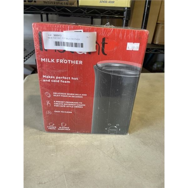 NEW INSTANT POT MILK FROTHER