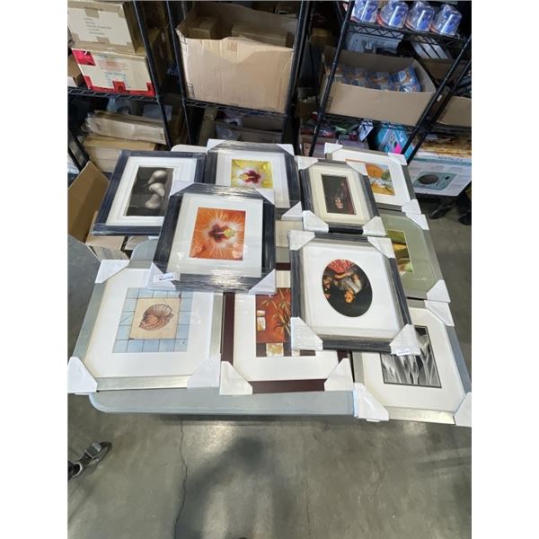 LOT OF FRAMED ARTWORK