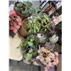 Image 1 : LARGE LOT OF FAKE FLORALS