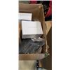 Image 4 : BOX OF NEW AMAZON ITEMS - INK CARTRIDGES, CAR ADAPTERS, SPEAKER GRILL, ETC