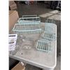 Image 2 : 6 NEW 5PC SHOWER CADDY SETS, LIGHT GREEN