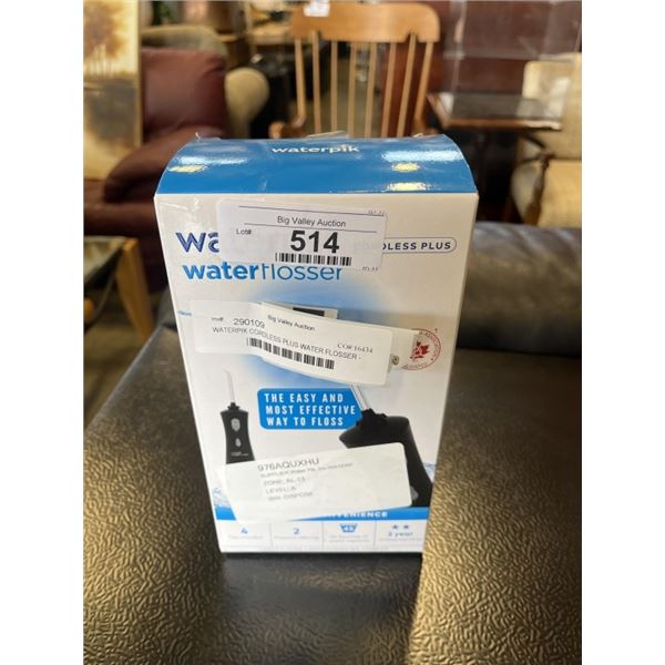 WATERPIK CORDLESS PLUS WATER FLOSSER - TESTED WORKING
