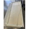 Image 3 : VINTAGE WINDOW PANE W/ MIRRORS INSERTED 20.5x48"