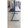 Image 3 : MODERN GLASS TOP DESK