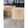 Image 1 : 2 VIVO CLAMP ON DESK PRIVACY PANELS