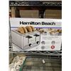 Image 2 : HAMILTON BEACH 4 SLICE MODERN CHROME TOASTER - TESTED WORKING