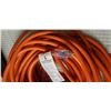 Image 2 : AS NEW 100FT INDOOR OUTDOOR HEAVY DUTY LIGHTED 3 WIRE GROUNDED EXTENSION CORD,ORANGE, 10AWG