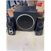 Image 4 : SONY BLUERAY DISC PLAYER AND LOGITECH BOOKSEHLF SPEAKERS AND SUB