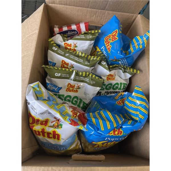 CASE OF ASSORTED OLD DUTCH CHIPS, BB 2026 APRIL / MAY