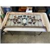 Image 1 : ANTIQUE FRAMED GLASS 40 X 20 INCH