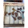 Image 3 : ANTIQUE FRAMED GLASS 40 X 20 INCH