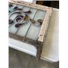 Image 5 : ANTIQUE FRAMED GLASS 40 X 20 INCH