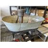 Image 4 : ANTIQUE WATER PUMP FOUNTAIN WITH GLAVANIZED TUB