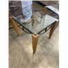 Image 4 : 3PC GLASS TOP COFFEE AND ENDTABLE SET