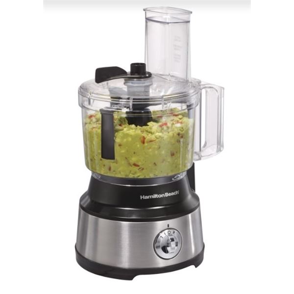 HAMILTON BEACH STACK AND SNAP FOOD PROCESSOR - TESTED WORKING