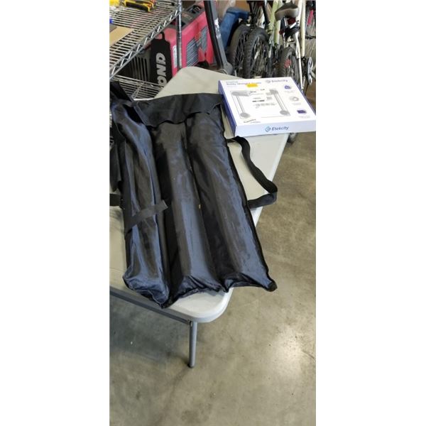 TRIPODS IN CARRY BAG AND DIGITAL SCALE