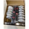 Image 2 : NEW BOX OF EARBUDS AND LARGE BAG OF NEW CHARGING CABELS