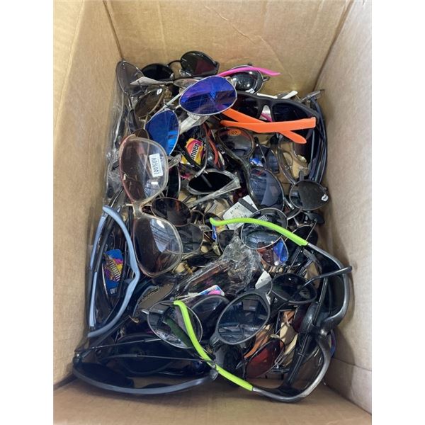 BOX OF NEW SUNGLASSES