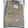 Image 2 : 2 VIVO CLAMP ON SHELVES WITH2 TIER STORAGE SHELF