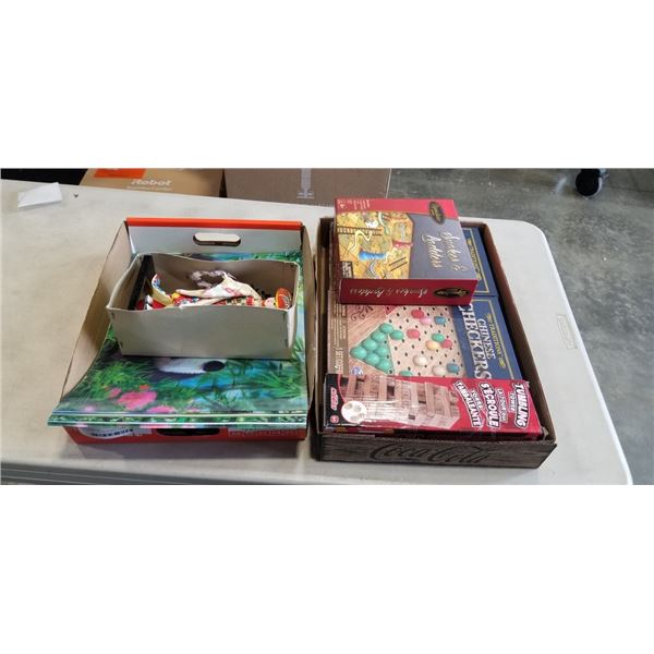 ASSORTED BOARDGAMES, CHECKERS ETC AND NEW HOLOGRAPHIC PICTURES