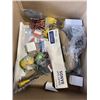 Image 4 : BOX OF NEW AMAZON ITEMS - GRILL COVERS, ACRYLIC RISERS, SAFETY RISERS, ETC