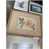 Image 4 : LOT OF FRAMED VINTAGE WATER COLOURS