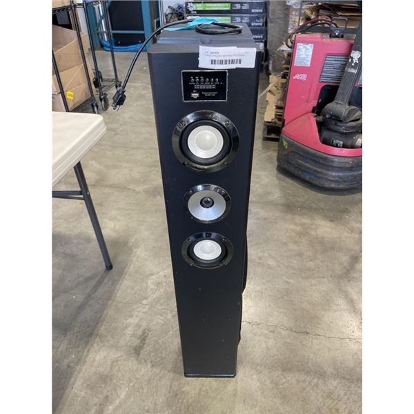 TOWER SPEAKER WITH MULTIPLE AUDIO AND IPOD INPUTS, SD ETC