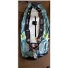 Image 2 : EDDIE BAUER INFLATABLE PADDLE BOARD IN CARRY BAG WITH ACESSORIES