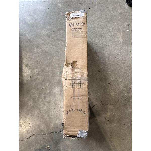 VIVO BLACK MOBILE TV CART