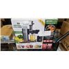 Image 2 : NINJA NEVER CLOG COLD PRESS JUICER - TESTED WORKING, RETAIL $189