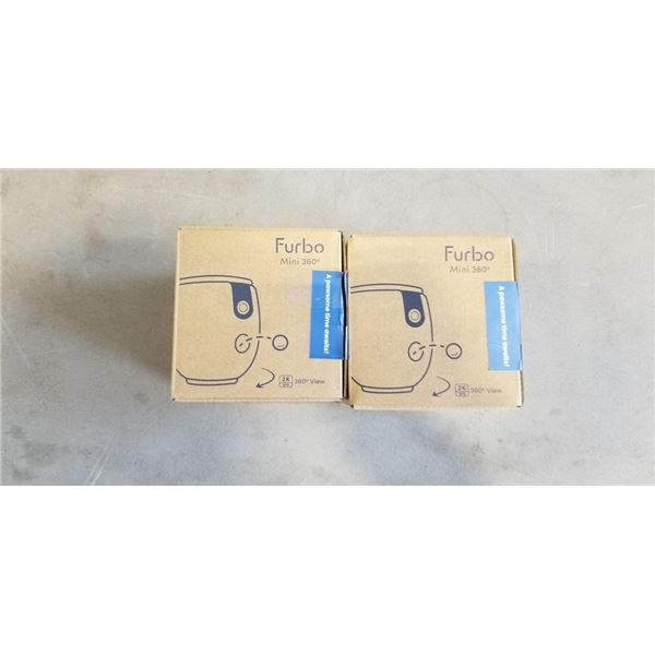 2 FURBO MINI 360 PET CAMERAS