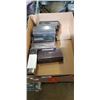Image 1 : 8 ASSORTED NEW PATIO SLIDING DOOR HANDLE HARDWARE KITS, ASSORTED MODELS AND COLORS