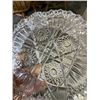 Image 4 : 2 VINTAGE GLASS BOAT DISHES, ANCHOR HOCKING CUT GLASS AND VINTAGE AMERICAN BRILLIANT PERIOD CUT GLAS