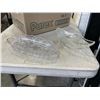 Image 5 : 2 VINTAGE GLASS BOAT DISHES, ANCHOR HOCKING CUT GLASS AND VINTAGE AMERICAN BRILLIANT PERIOD CUT GLAS
