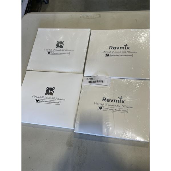 LOT OF NEW SATIN PILLOW CASES