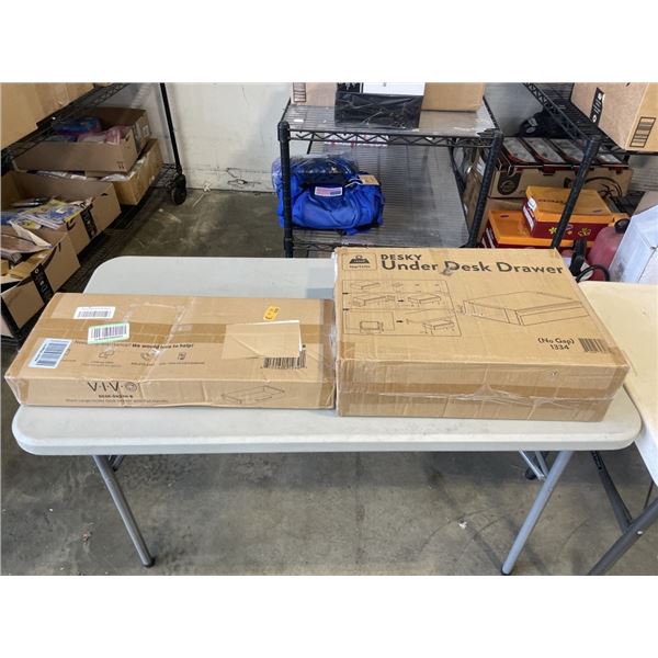2 VIVO LARGE UNDERDESK DRAWERS