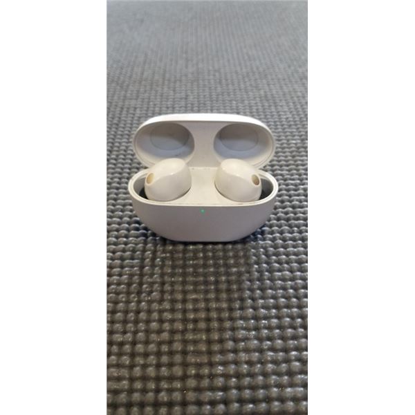 SONY WF1000XM5 IN EAR TRUE WIRELESS NOISE CANCELLING EARBUDS - TESTED WORKING, RETAIL $329