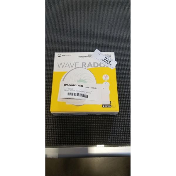 AIRTHINGS WAVE RADON SMART RADON MONITOR
